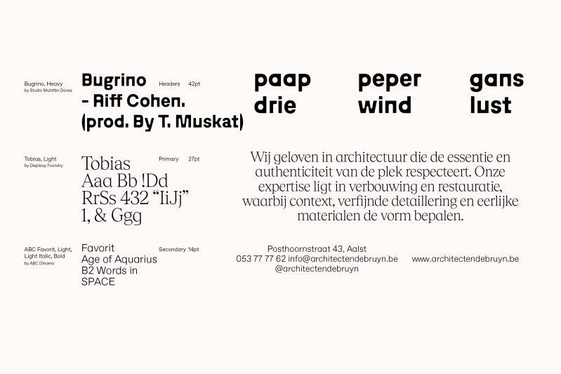 De Bruyn Typography