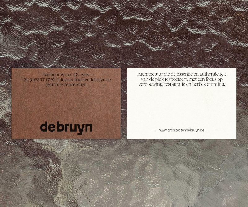 De Bruyn Visitekaarten