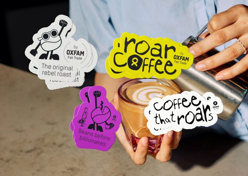 Roar Coffee Stickers